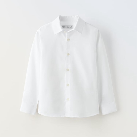 Zara Boys White shirt with Buttons. Size 11/12 - Picture 1 of 5